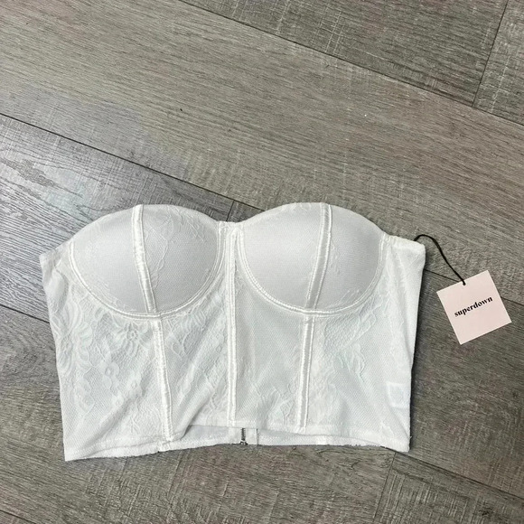 Superdown Lilly lace bustier NEW WITH TAG - Picture 1 of 8
